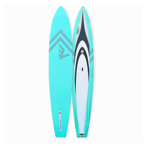 Vamo 4 Way Stretch Stand Up Paddle Board UV Cover 12'6" to 14' - Caribbean Blue