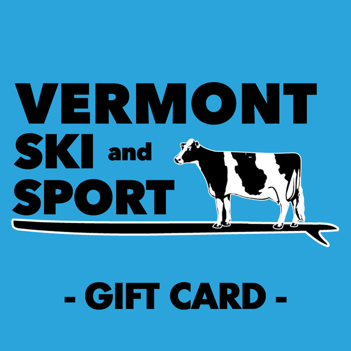 Vermont ski and sport gift card